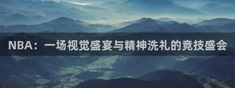 NBA：一场视觉盛宴与精神洗礼的竞技盛会