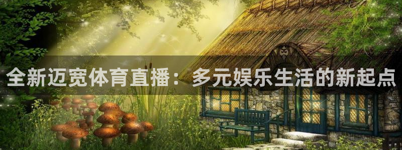 全新迈宽体育直播：多元娱乐生活的新起点